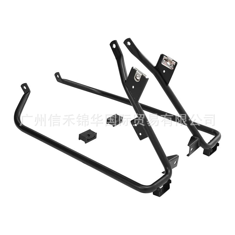 Compatible with Harley Road King, Street Glide motorcycle rear saddlebag guard bar 2009-2013