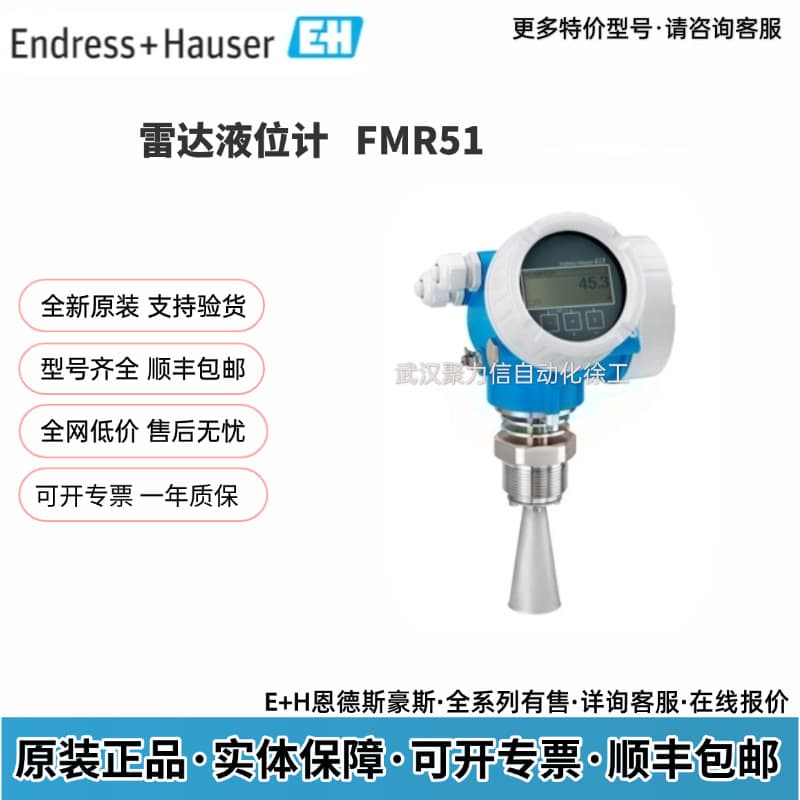 E+H Radar Liquid Level Meter FMR51-AAACCABDA5CHJ Brand New Original