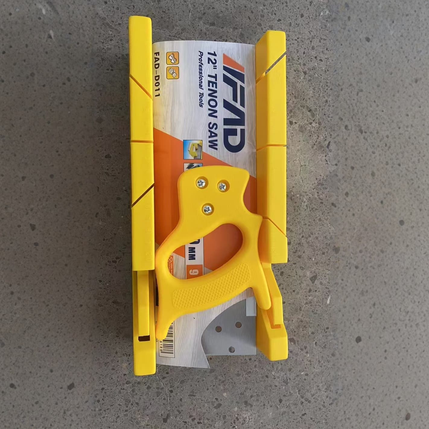 Spot yellow set multi-purpose woodworking miter saw cabinet 45 90 degree saw box clip back saw saw box angle saw miter saw