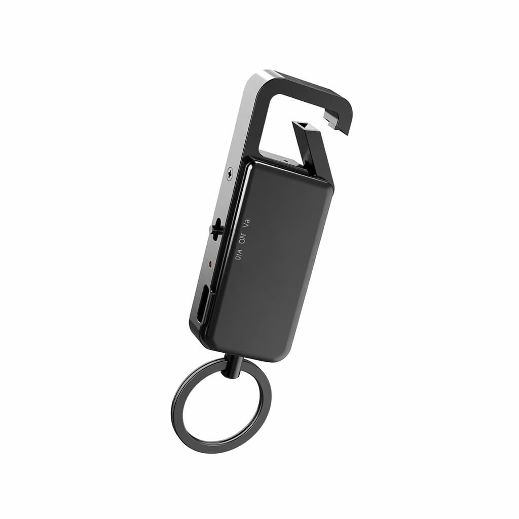 Keychain Voice Recorder Professional High Noise Reduction Recorder Portable Student Class Large Capacity Voice Activated Recorder USB Flash Drive Storage
