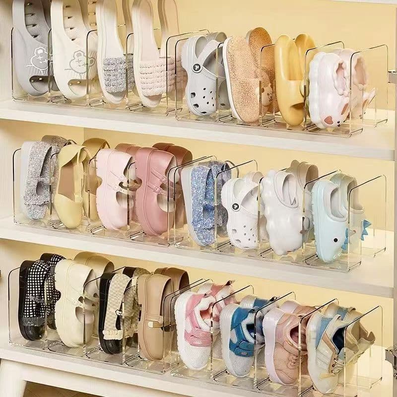 Cross-border Exclusive Children's Transparent Shoe Display Rack, Multi-layer Commercial Shoe Rack Display Stand, Bag Rack