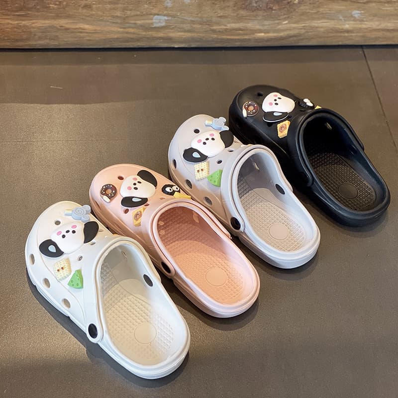 Eva Clogs for Men and Women, Cartoon Shoes, Fashionable Casual Open-Toe Shoes, Swimming Pool and Beach Slippers Wholesale