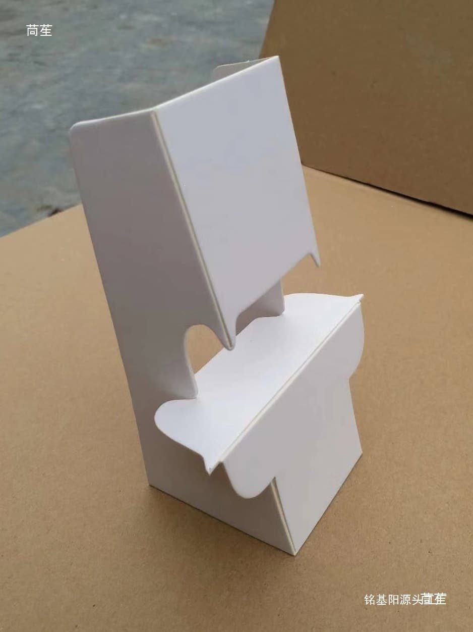 A3 A4 A5 Pure White Cardstock Back Support Paper Display Stand Desktop Advertising Table Card Backrest Butterfly Stand KT Board Support