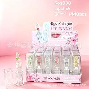 LIPSTICK Export Dried Flower Lipstick Middle Eastern Lipstick Moisturizing Lipstick Natural Nude Gradient Dragon PH Color-Changing Lipstick