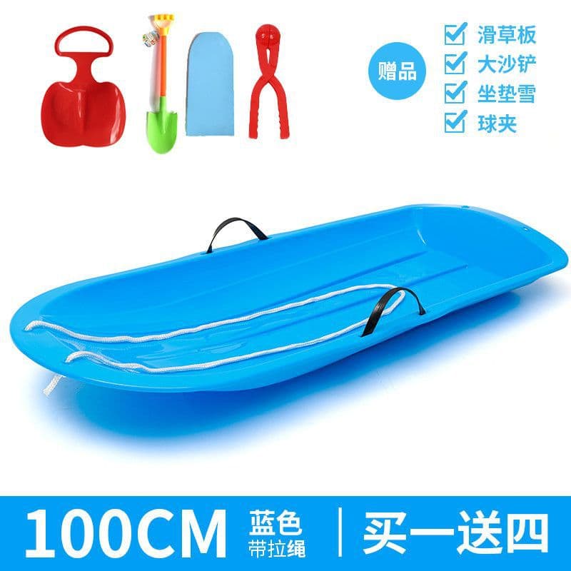 Adult and Child Grass Sledding Board, Sand Sledding Board, Thickened Snowboard, Sand Sled, Single Snow Sled, Desert Sled Factory
