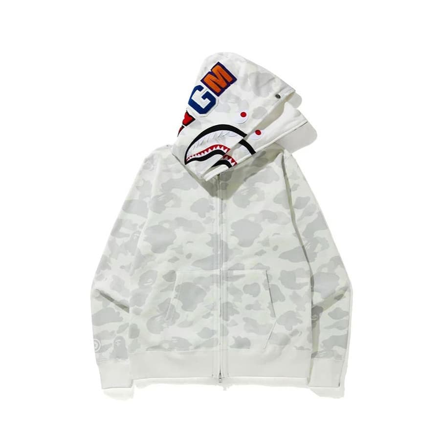 Cross-border Japanese streetwear brand Miami International collaboration Messi camo embroidered armband couple hoodie soccer jersey