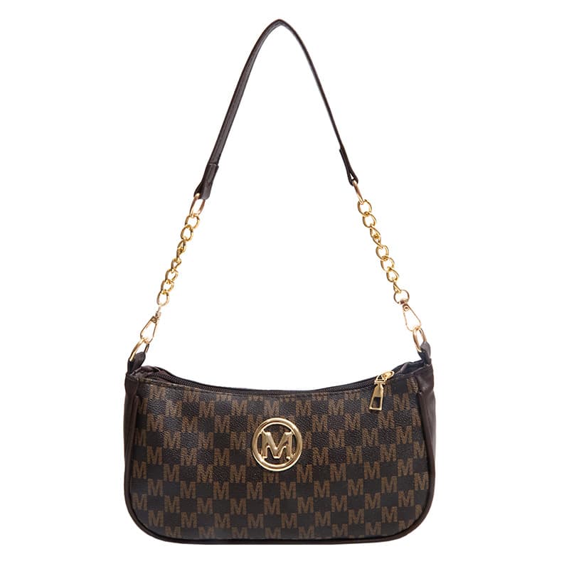 2026 Spring/Summer New Retro Print Trendy Versatile Premium Simple Women's Shoulder Bag Handbag Crossbody Bag