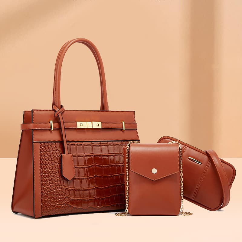 New Trendy Fashionable Women's Shoulder Bag Handbag Crossbody Mother-Child Bag Wholesale From Factory Global Landscape Vehicle B