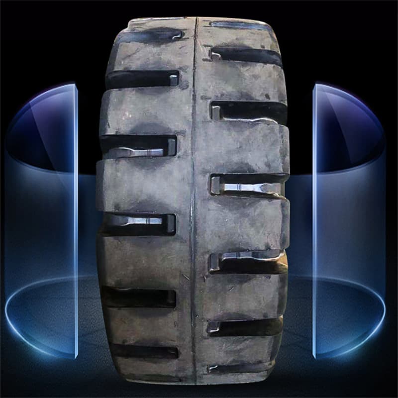 Wheeled excavator agricultural vehicle 7.50-16 herringbone encrypted tire hook machine three-wheel tire wear-resistant drive three packs