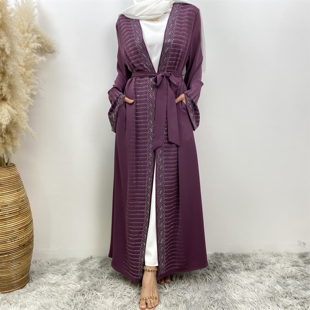 Cross-border exclusive AliExpress ebay Amazon fashion hot diamond cardigan robe 1421