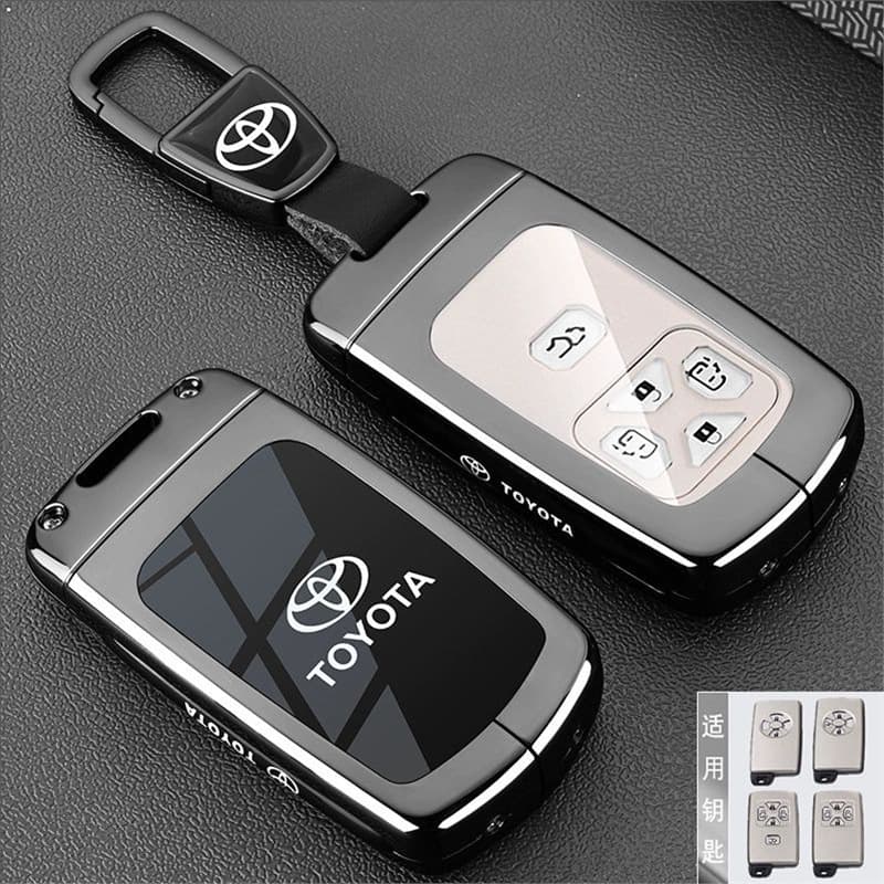 Suitable for Toyota Alpha key cover Noah Senna Sienta Speedmaster Voxy Tundra Sequoia car bag buckle shell