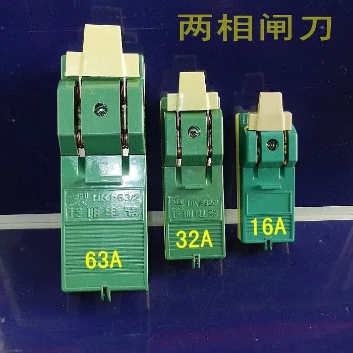 Household Knife Switch Single Phase 220V 63A Three Phase 380V 63A Open-Type Load Single-Throw Knife Switch