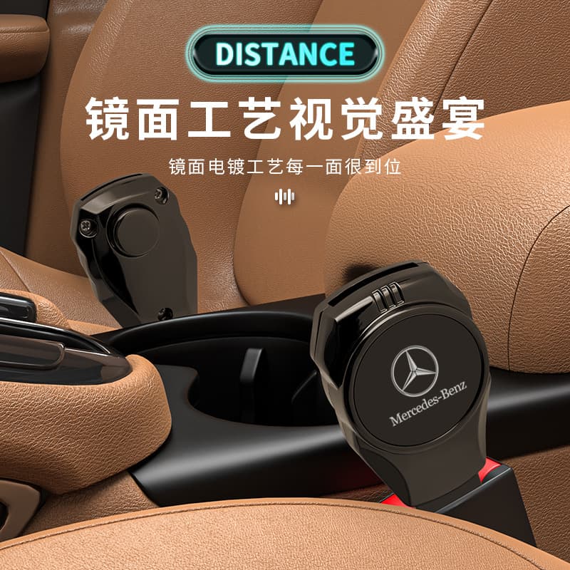 Car Safety Seat Belt Buckle Alloy Seat Belt Extender Connector Plug Vehicle Insurance Belt Fixed Fork Lock
