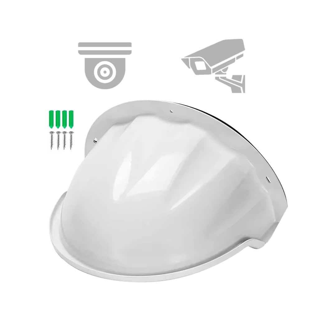 Rainproof Plastic CCTV Camera Lens Protective Cap Hood Cage