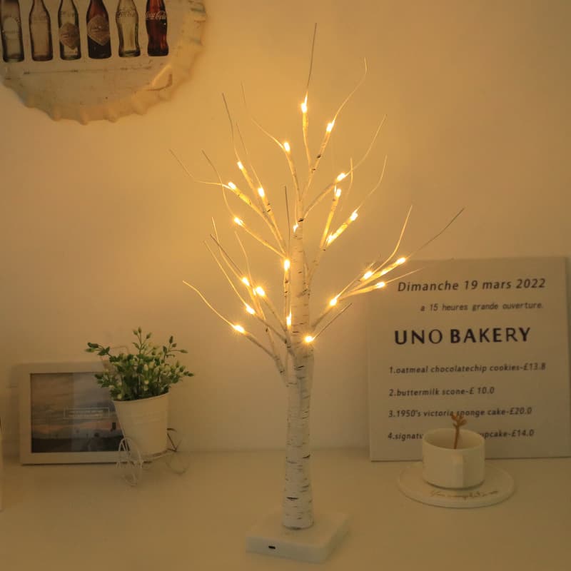 Factory Direct LED Birch Tree Christmas Home Decor Lights for Room Party Landscape Illuminated Tree Lights