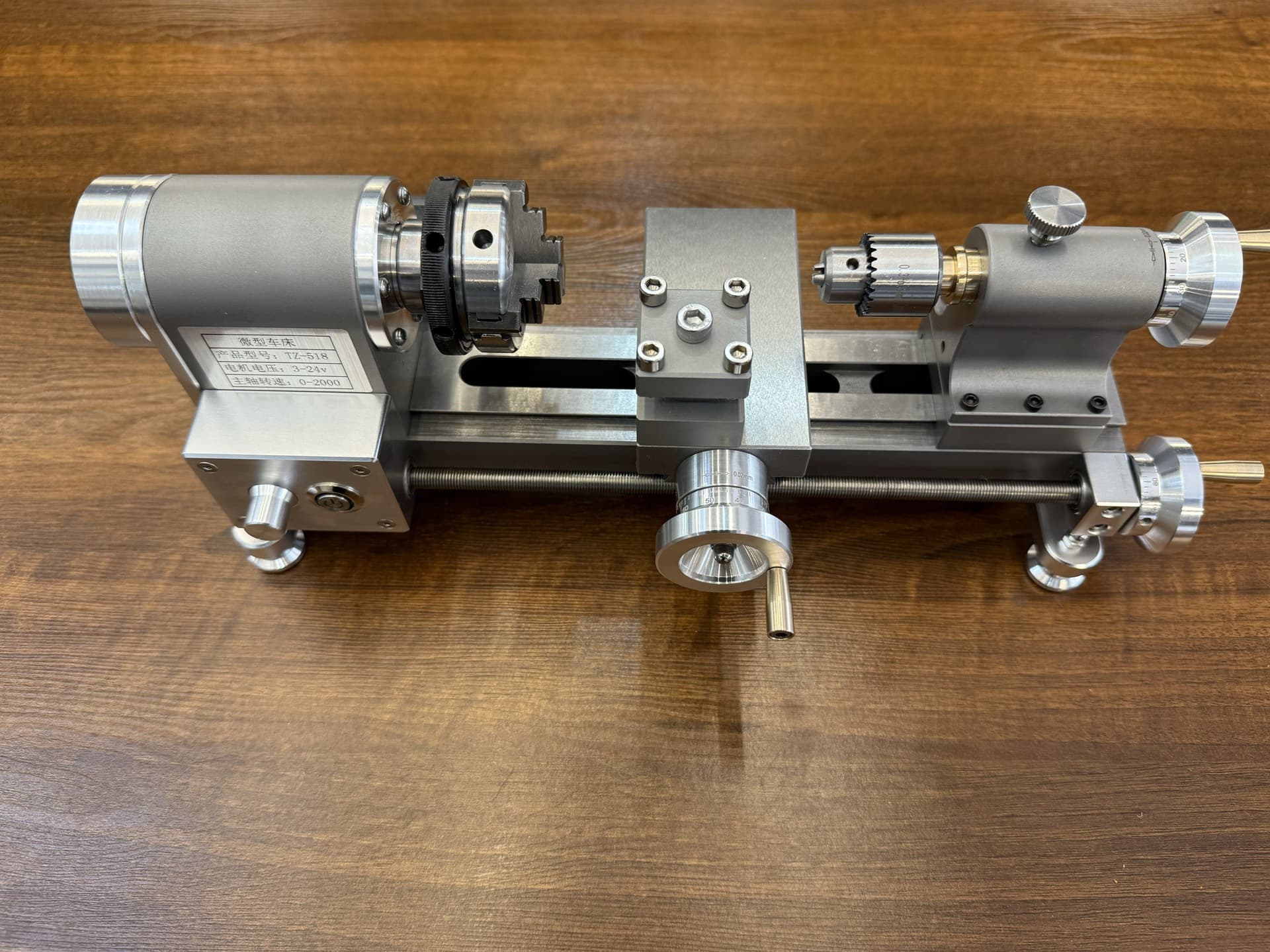 Mini Lathe Bed Small Lathe Clock Watch Lathe Machine Cast Iron Stainless Steel Dovetail Lathe Buddha Beads