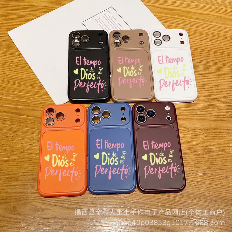 English Case for Apple 15 PRO MAX Phone Case iPhone 11/12/13/14/16 Protective Cover 78XM