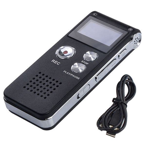Factory Direct Wholesale for Foreign Trade Cross-border E-commerce, High-Definition Noise Reduction One-Button Recording MP3 Player for Business Meetings