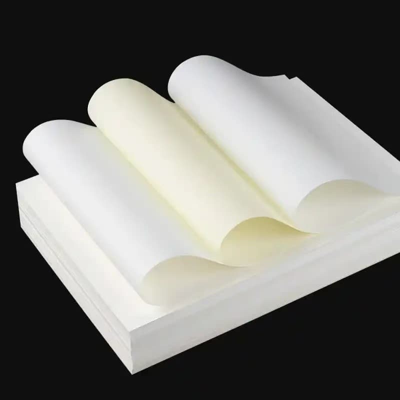 Full-size Daolin paper, double-coated paper, anti-myopia beige/cream writing paper for notebooks and exam papers.