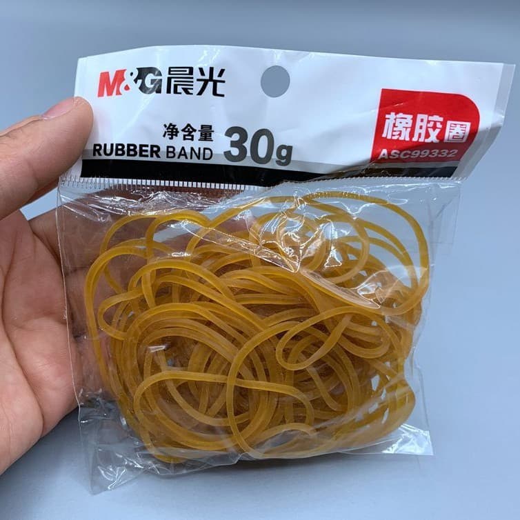 ACS99332 Rubber Ring Rubber Band 30g Bag Rubber Band Yellow Rubber Band Latex Rubber Band Rubber Band