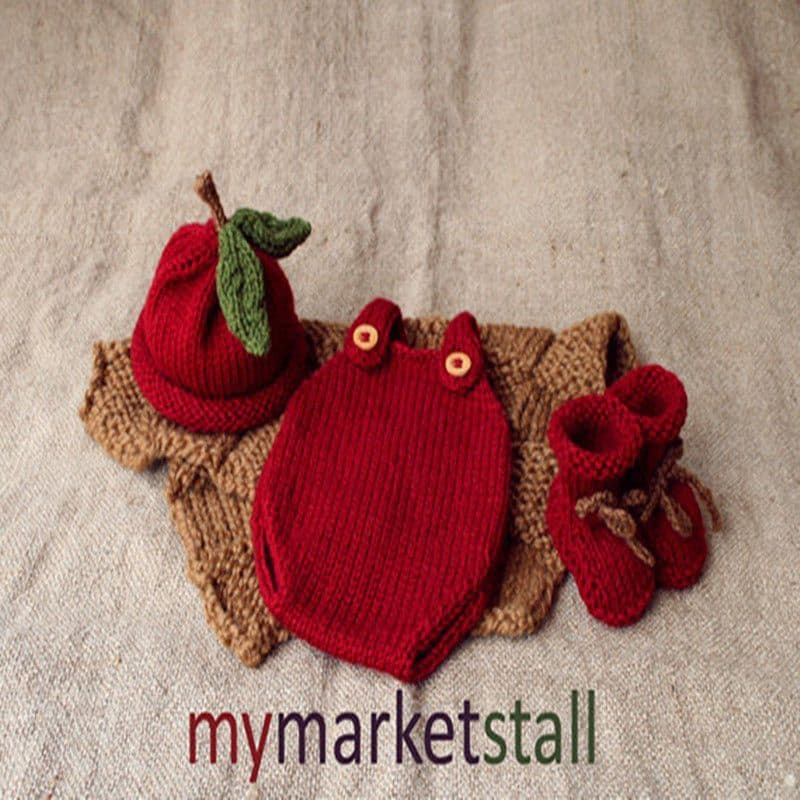Photo Studio Supplies Baby 100-Day Photo Photography Clothing Cute Milk Cotton Tomato Outfit Full Moon 100-Day Photo