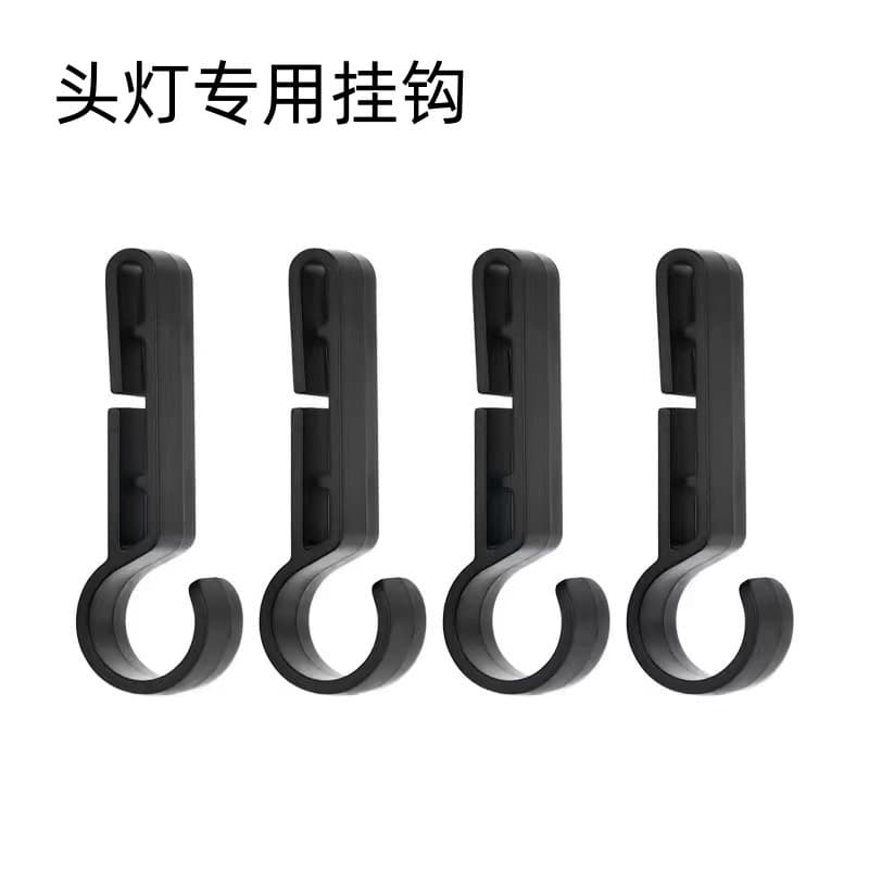 Mining Headlamp Accessories Safety Helmet Head Clip Anti-Slip Fastener Plastic Hook Mining Headband Hook