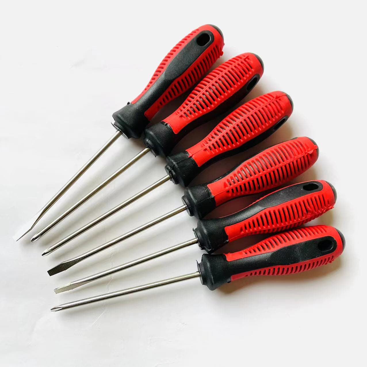 Grenade-style flat and Phillips combination screwdriver for computer repair, multi-functional 3-inch small screwdriver, wholesale at 1 yuan.