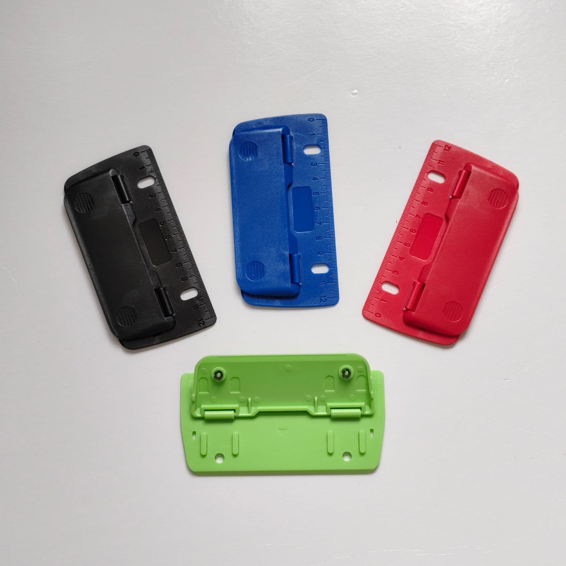 In-Stock DIY Mini Two-Hole Document Punch Folder Punch Machine 2-in-1 Promotional Gift 2-Hole Puncher