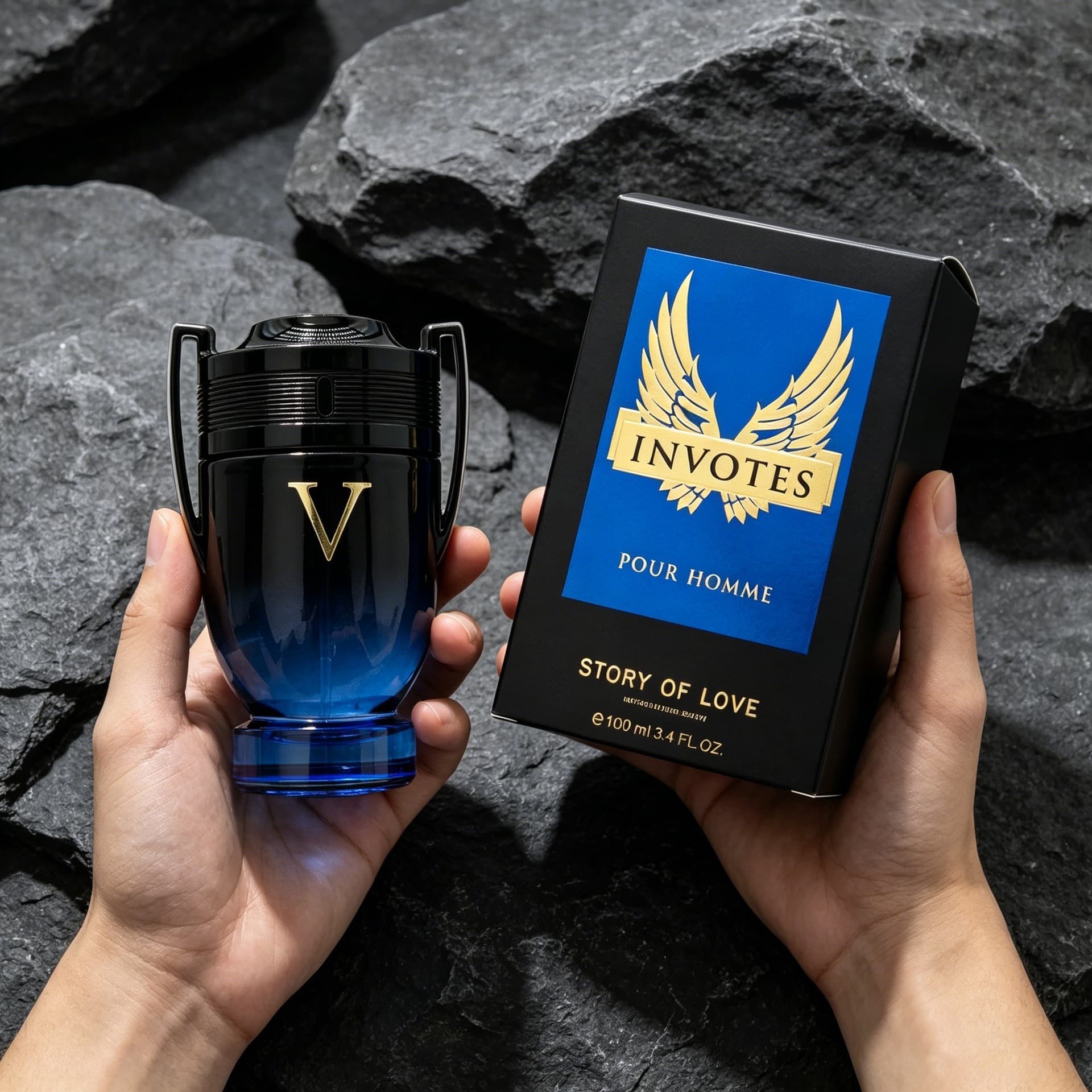 Brave Legend Men's Perfume 100ml Long-lasting Aquatic Woody Fragrance Energetic Sunny Masculine Eau de Parfum