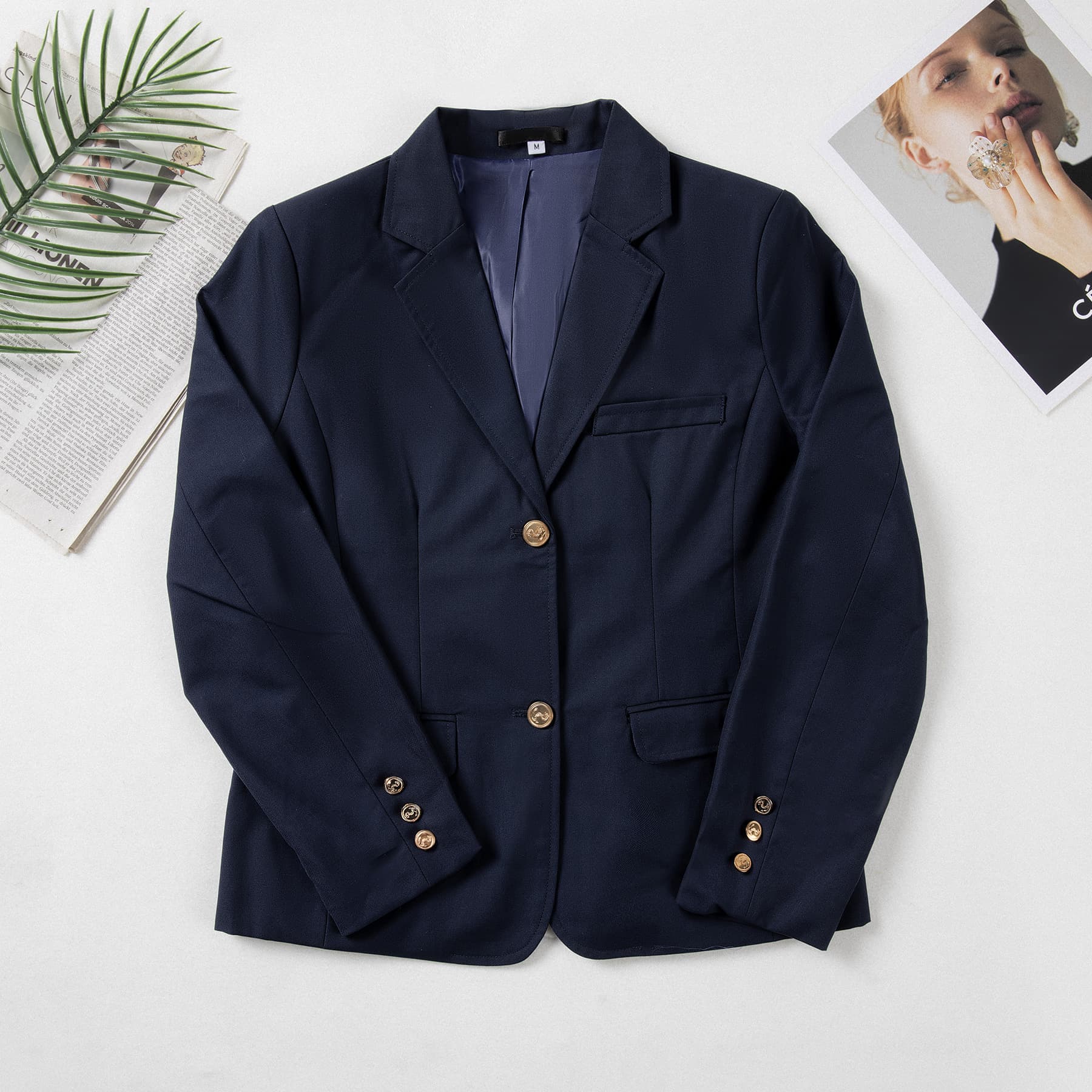 Japanese JK Academy Style Blazer Autumn Casual Commute Suit Class Uniform Sports Day National Day Event Student Outfit
