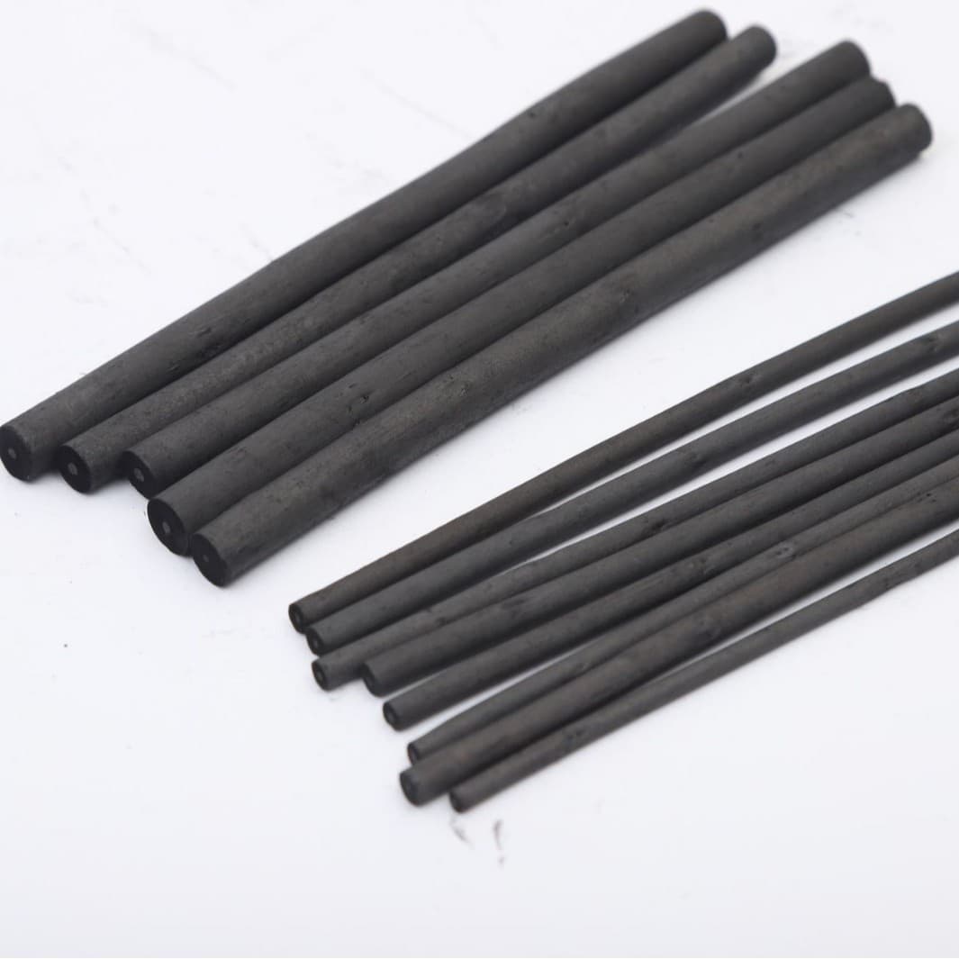 Wholesale Set of 2-24mm Cotton Willow Charcoal Sticks Sketching Drawing Tools Charcoal Pencils for Artists And Students