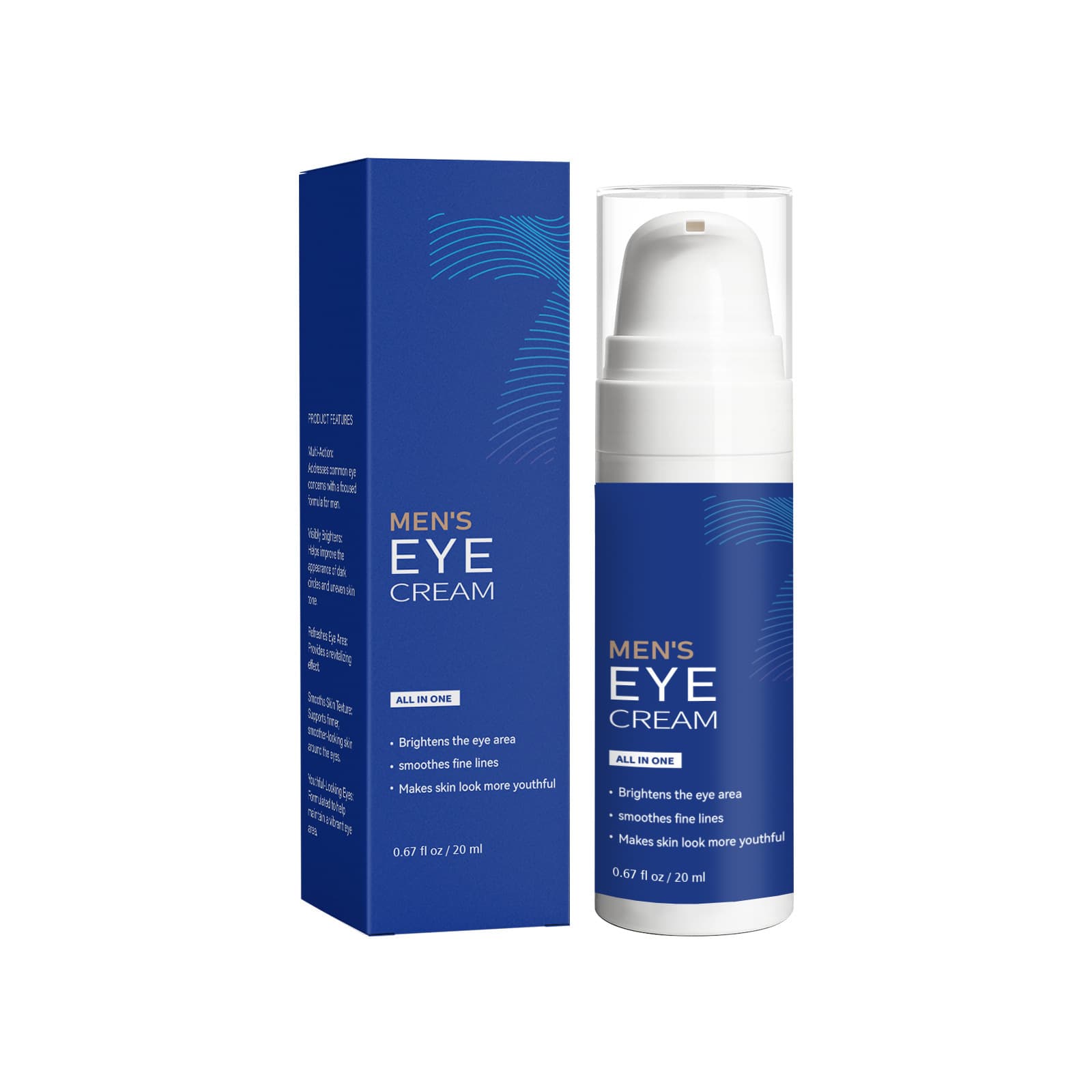 Cross-border anti-wrinkle eye cream reduces fine lines, improves dark circles, brightens the eye area, and firms the eye area.