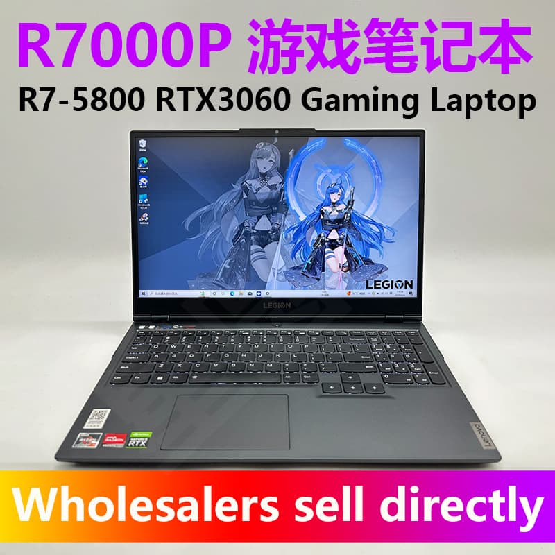 Used Y7000P R7000 9000 Gaming Laptop Computer PC Design