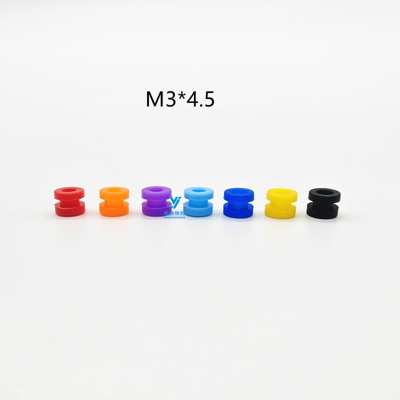 Aerial drone silicone shock-absorbing column shock-absorbing ball cylindrical shock absorber M3*4.5 flying machine flight control tower