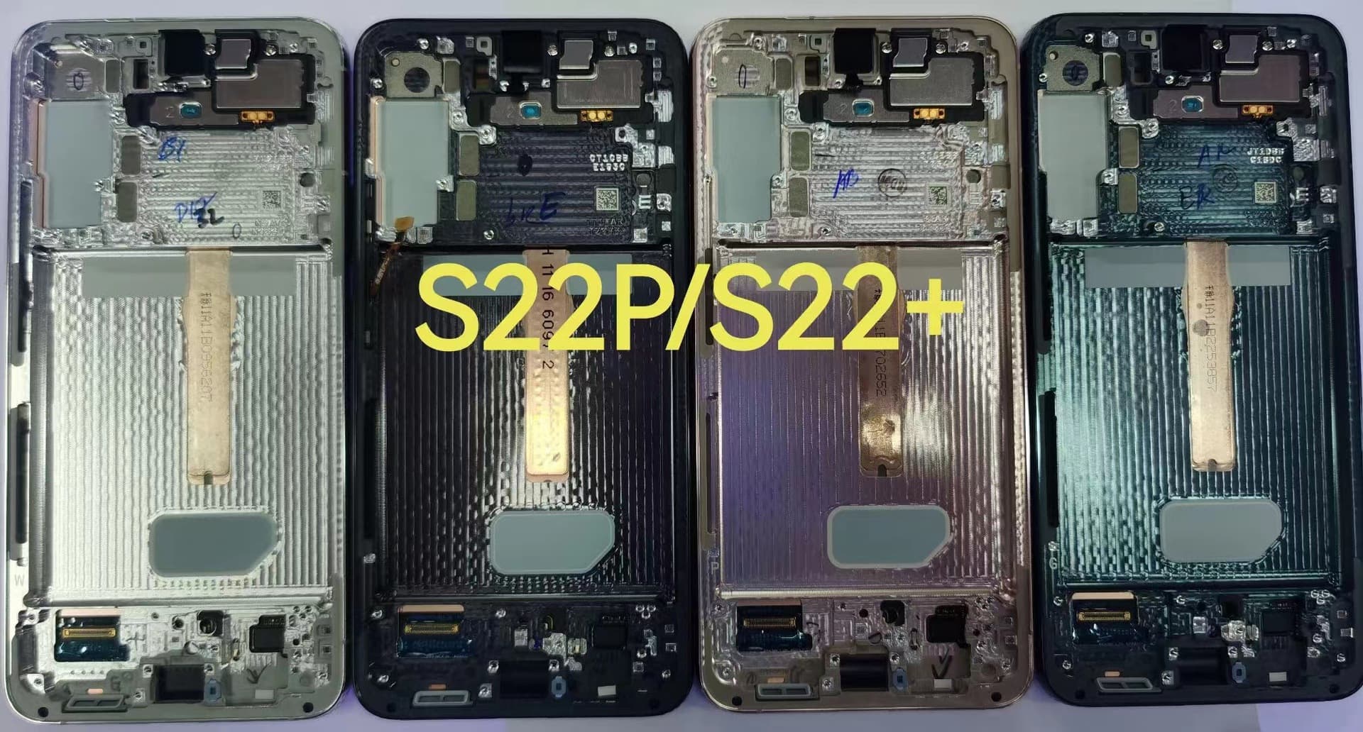 Compatible with Samsung S22 Ultra S9080 S22+ LCD Display Touch Screen Assembly with Frame