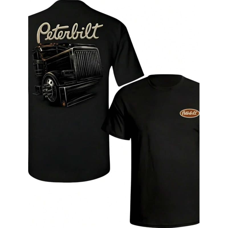 Men's Pure Cotton Short Sleeve T-Shirt, Men's Clothing, Graphic