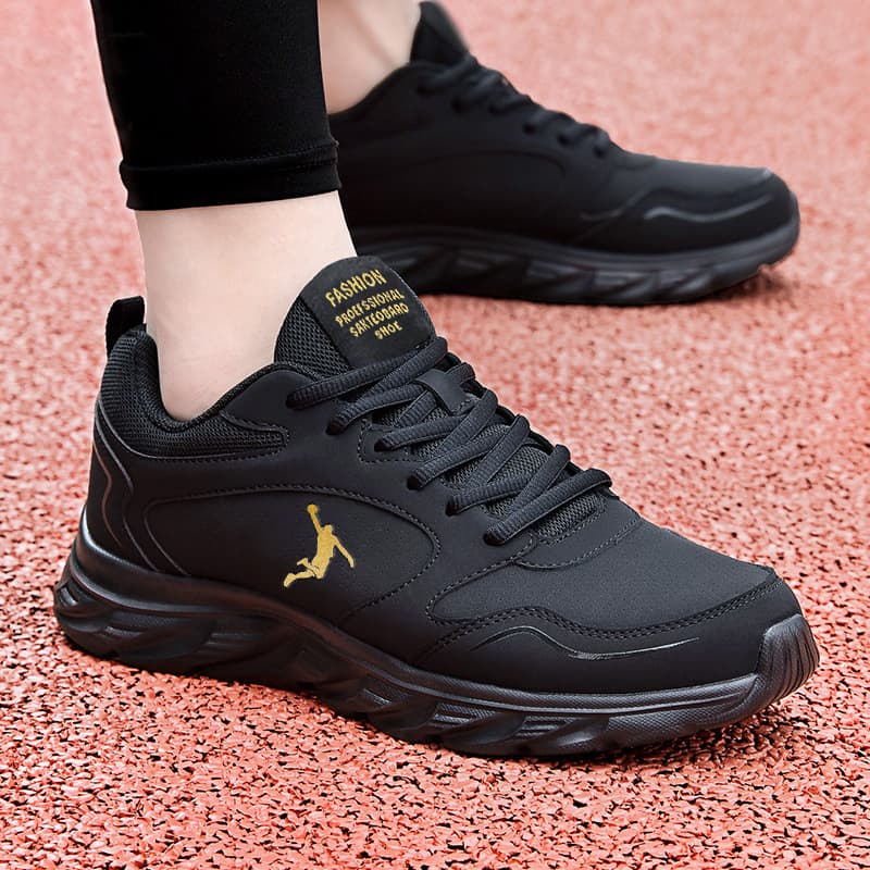 Clearance Sale Official Genuine Men's Mesh Casual Shoes, Lightweight Anti-Slip Leather Sports Running Shoes