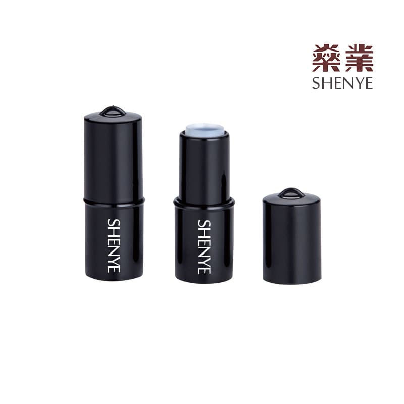 Shenye Mini Round Lipstick Tube Slim Lip Gloss Eyeliner Tube Empty Tube Transparent Blow Molded Mascara Bottle Packaging Material