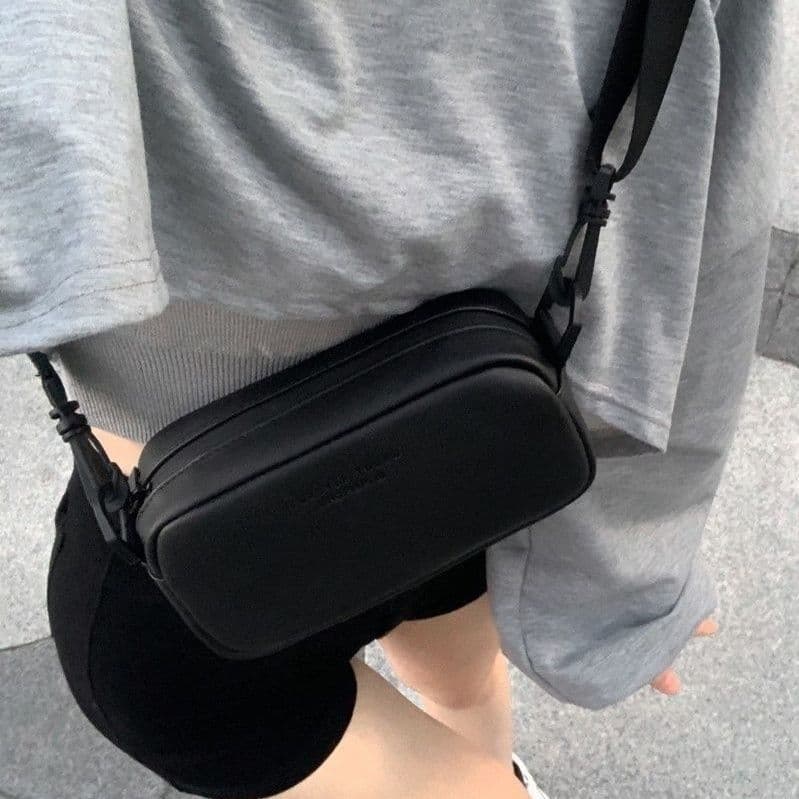 New Black Mini Square Bag, Niche Crossbody Bag, New Shoulder Bag, Trendy Chest Bag for Women, Small Bag for Women