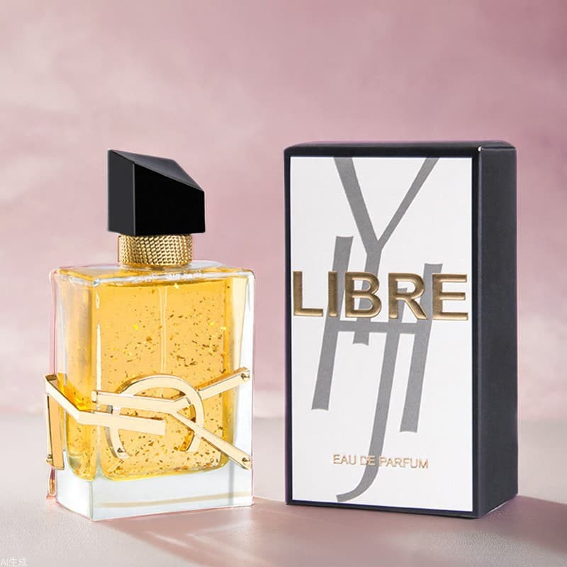 Royal Free Water Gold Foil Perfume for Women Floral Fresh Light Scent Young Girl Natural Long-Lasting Eau de Toilette