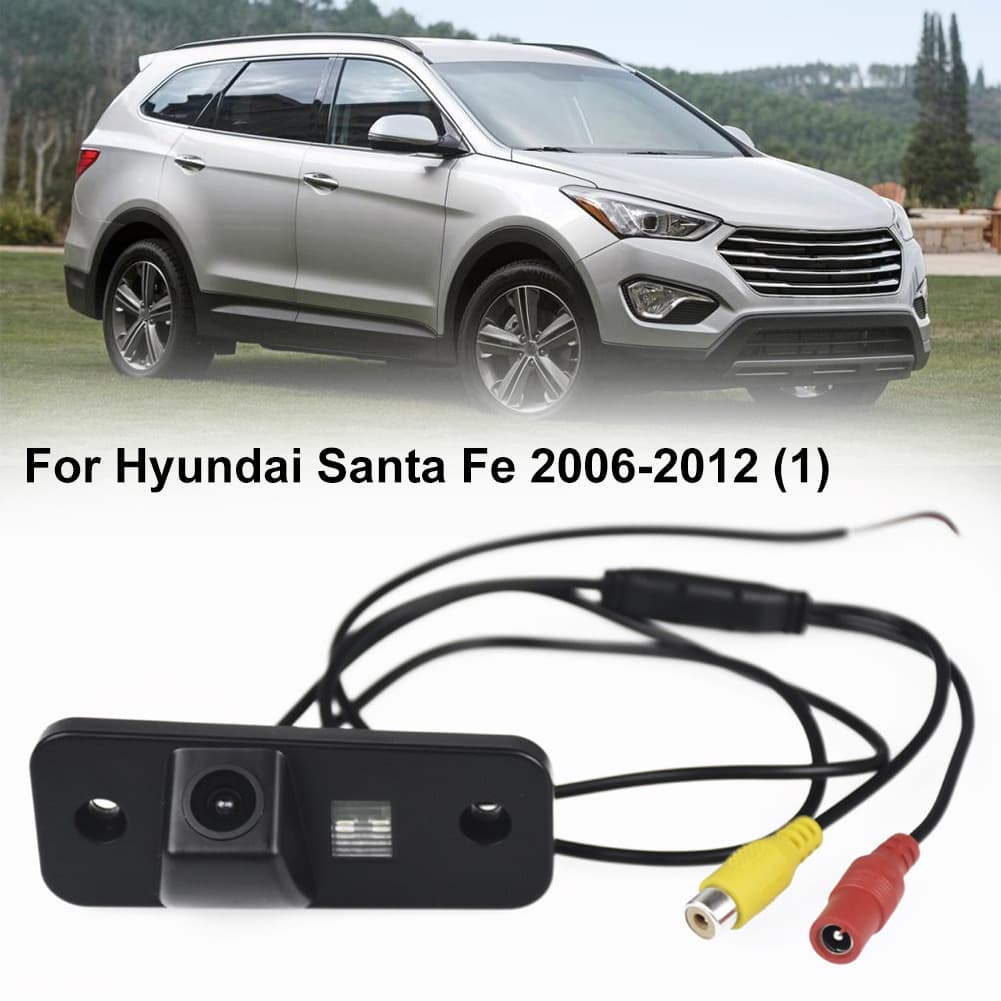Night Vision Rear View Backup Camera for Hyundai Santa Fe Integrated Car Reverse Suitable for 2006-2012 Models JieFeng Brand