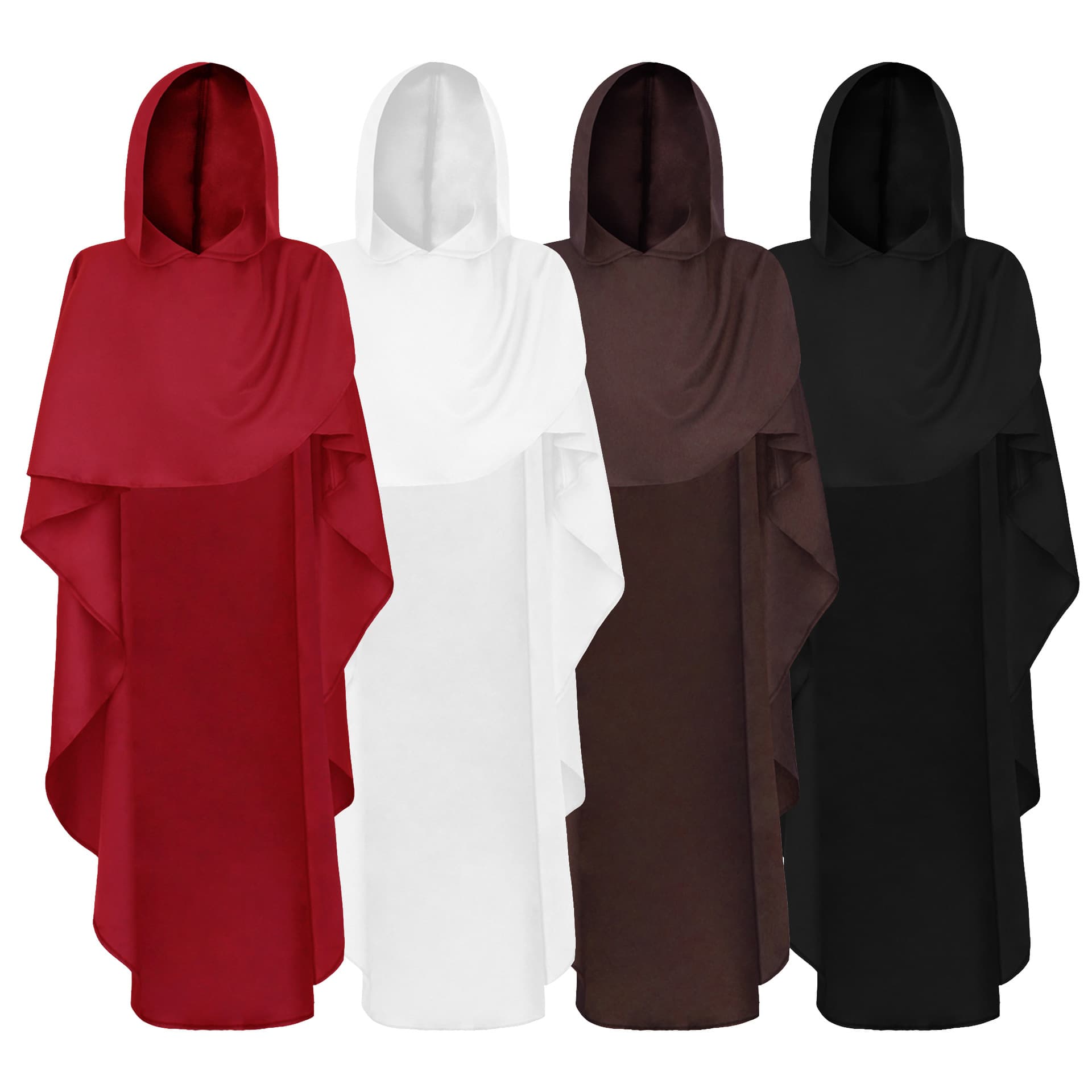Medieval Knight Cloak Cosplay Peripherals Halloween Stage Performance Monk Cloak Cosplay Costume