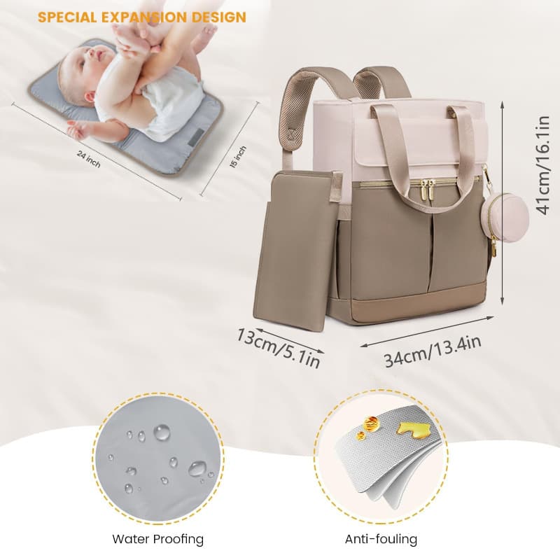 In Stock New Hot Selling Diaper Mom Bag Outdoor Laptop Bag Travel Casual Bag Men Women Fashion Backpack