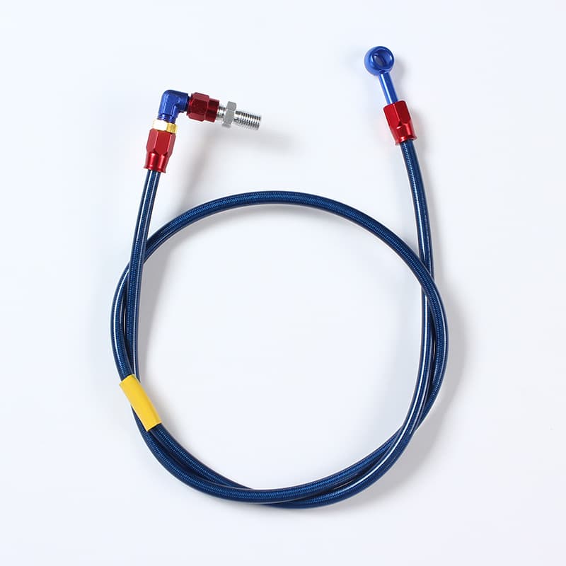 Off-road motorcycle ATV ATV scooter GY6 electric scooter colored brake oil pipe steel throat disc brake pipe