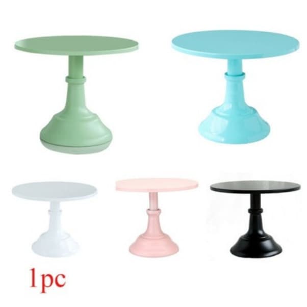 European Wedding Cake Display Stand Set with High and Low Tiers, Dessert Table Cake Plate Props and Cake Rack Set