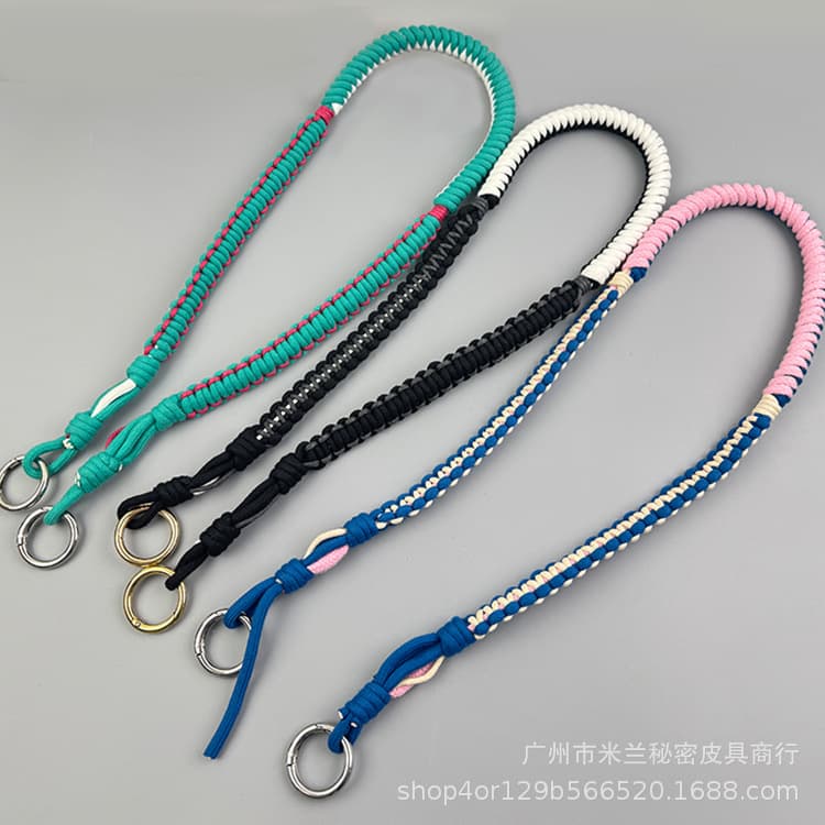 Bag with Shoulder Strap All-match Ins Camera Strap Mobile Phone Lanyard Crossbody Detachable Long Shoulder Strap Single Shoulder Jewelry Pendant