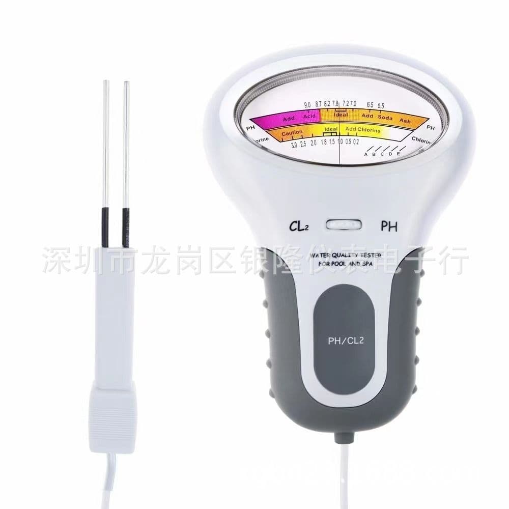 Pc102 Hot Spring Detector Reverse Osmosis Sauna Swimming Pool Water Quality Analyzer pH Acidity and Alkalinity Test Pen Residual Chlorine