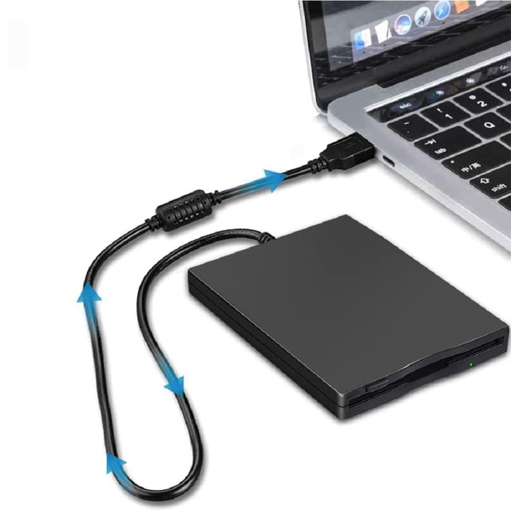 External USB Floppy Drive 3.5-inch FDD Floppy Disk Drive Universal External Mobile Floppy Drive 1.44MB Floppy