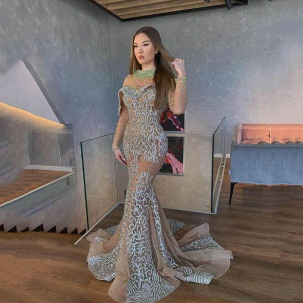 2025 European and American Autumn Foreign Trade Formal Dress, eBay Amazon Dolman Sleeve Slit Dress Slim Fit Long Dress