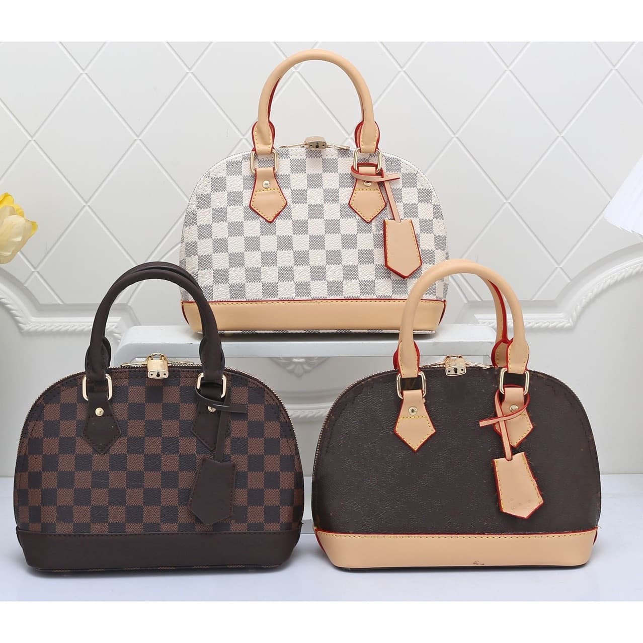 Fashionable Shell Shaped Handbag Medium Size Ladies Bag Crossbody Shoulder Bag Stylish PU Leather Retro Style Daily Accessory